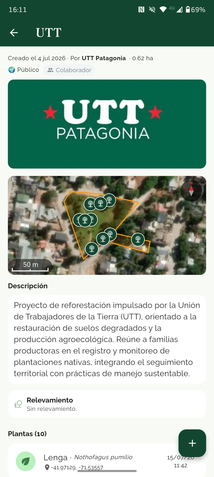Detalle de un proyecto